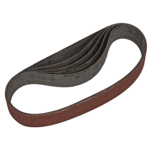 Sealey Sanding Belts, 30 x 540mm 80Grit - Pack of 5, SB0011