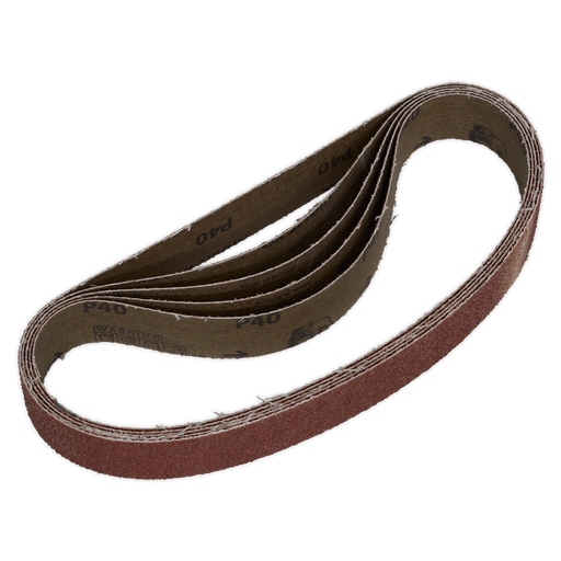 Sealey Sanding Belts,30 x 540mm 40Grit - Pack of 5, SB009
