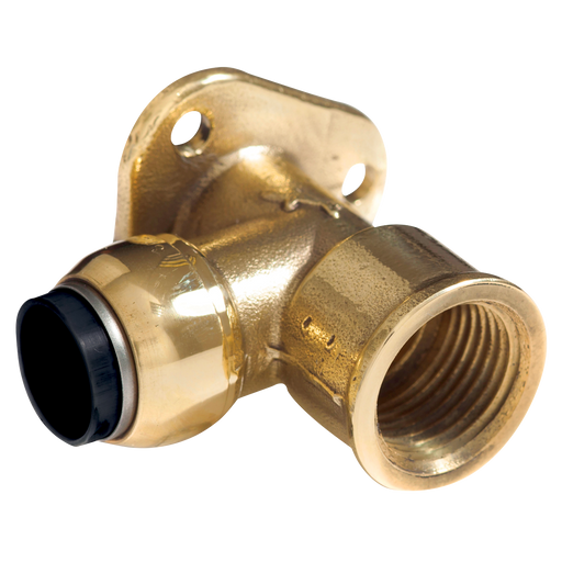 Sealey SBA22BWE Wingback Elbow Ø22mm x 3/4"BSP Brass (SharkBite®)