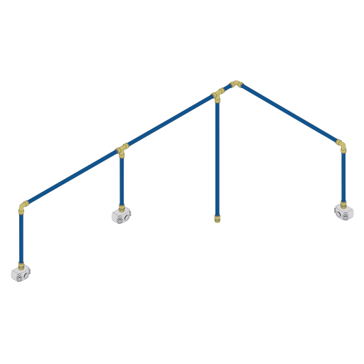 Sealey SBAKIT3 SharkBite® 18m 3-Drop Air Supply System Kit