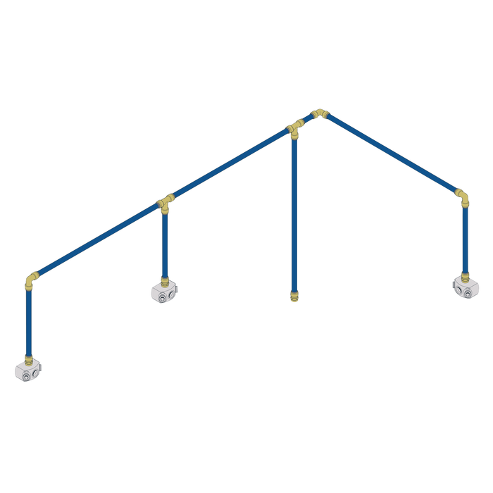 Sealey SBAKIT3 SharkBite® 18m 3-Drop Air Supply System Kit
