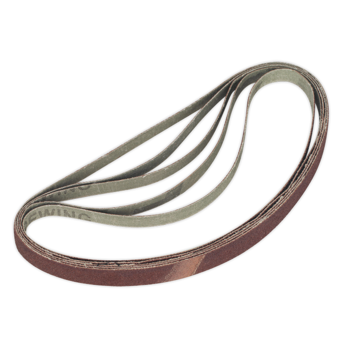 Sealey Sanding Belts,12 x 456mm 60Grit - Pack of5, SBS35/B60GW