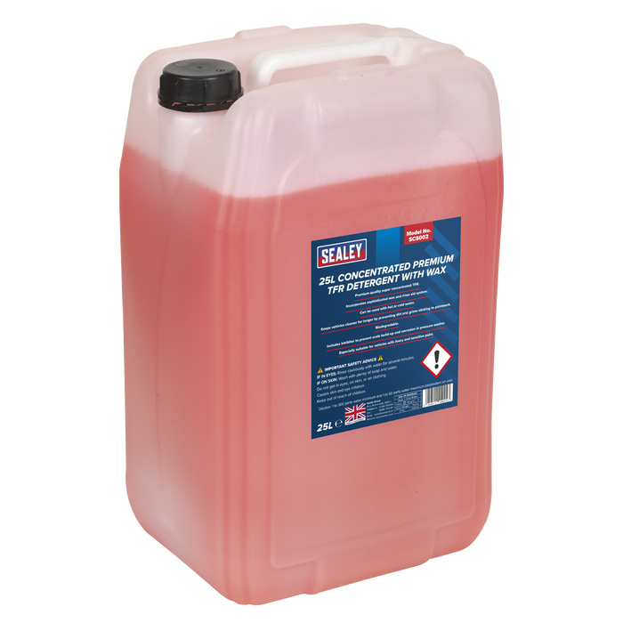 Sealey SCS002 TFR Premium Detergent with Wax Concentrated 25L