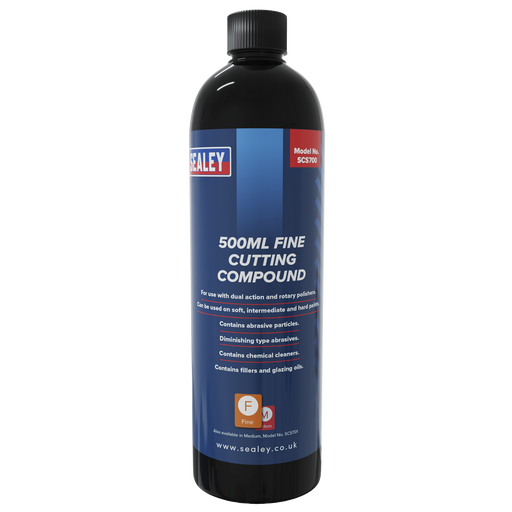 Sealey SCS700 Cutting Compound Fine 500ml