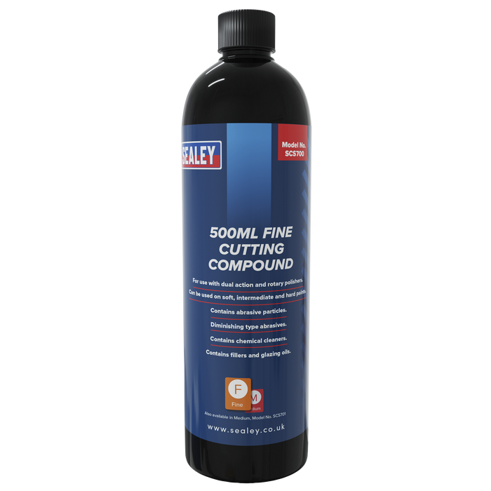 Sealey SCS700 Cutting Compound Fine 500ml