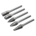 Sealey SDBK5 Tungsten Carbide Rotary Burr Set 5pc