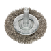 Sealey Flat Wire Brush Stainless Steel, 50mm with 6mm Shaft, SFBS50