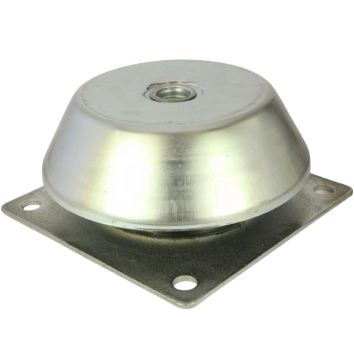Square Flanged Captive Mount - Anti-Vibration, Thread Size M20, Max Load 900Kg - SFCM180HD-40