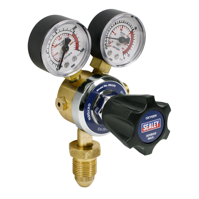 Welding Oxygen Regulator, SGA30, Sealey