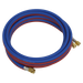 Welding Twin Rubber Hose Set Oxyacetylene 5m 5m, SGA5, Sealey