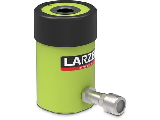 Larzep SH01204, 12 Tonne Capacity, 40 mm Stroke, Single-Acting, Hollow Plunger Hydraulic Cylinder