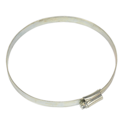 Sealey SHC6 Hose Clip Zinc Plated Ø120-140mm Pack of 10