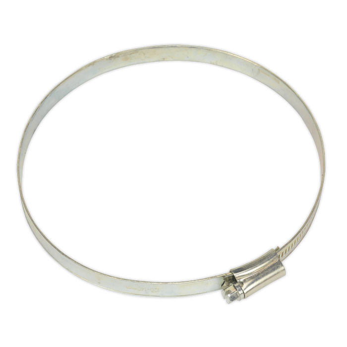 Sealey SHC6 Hose Clip Zinc Plated Ø120-140mm Pack of 10