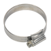 Sealey SHCSS1X Hose Clip Stainless Steel Ø35-51mm Pack of 10