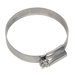 Sealey SHCSS2A Hose Clip Stainless Steel Ø44-64mm Pack of 10