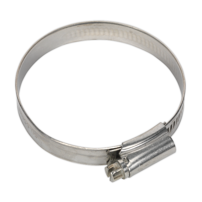 Sealey SHCSS2X Hose Clip Stainless Steel Ø55-64mm Pack of 10