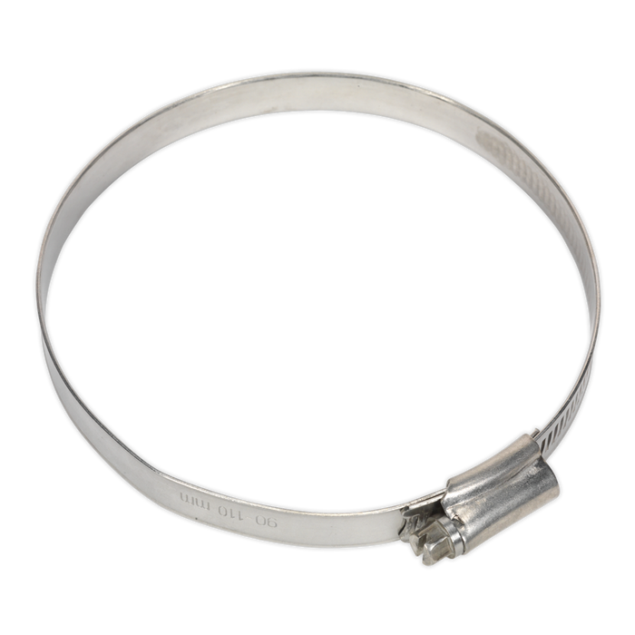 Sealey SHCSS4X Hose Clip Stainless Steel Ø90-110mm Pack of 5