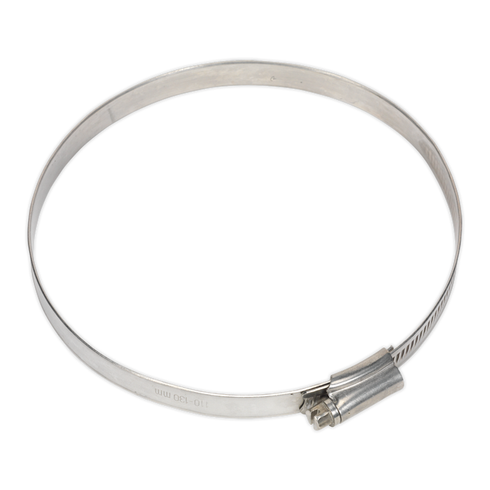 Sealey SHCSS5 Hose Clip Stainless Steel Ø110-130mm Pack of 5