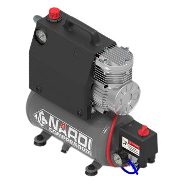SIP SIL502 NARDI Silverstone 2 Compressor, Tank Capacity - 5 Litre, Max. Air Pressure - 8 Bar, Ex-Showroom, Grade B, 12 Months Warranty