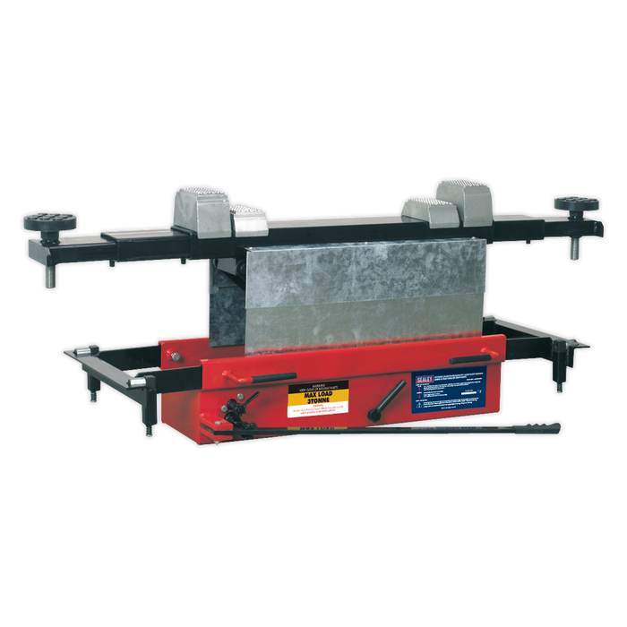 Sealey SJBEX300 Jacking Beam 3tonne with Arm Extenders & Flat Roller Supports, Refurbished, Grade C, 6 Months Warranty