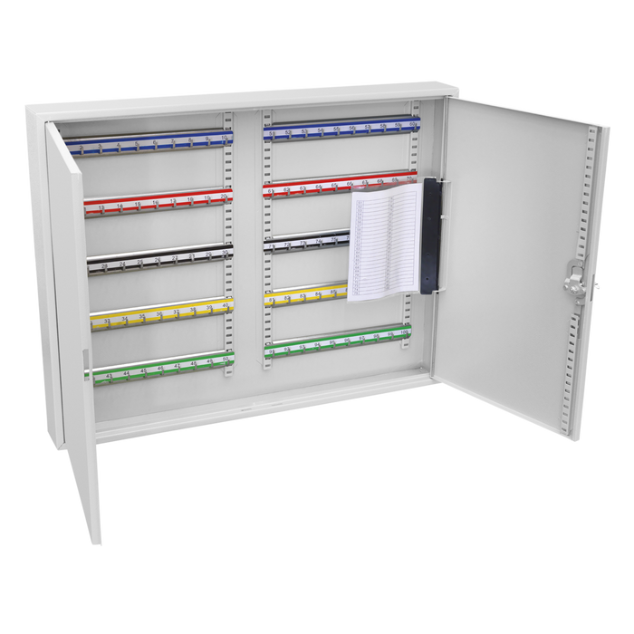 Sealey SKC100W Key Cabinet 100 Key Wide, Refurbished, Grade C, 6 Months Warranty