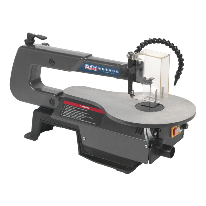 Sealey SM1302 Variable Speed Scroll Saw 406mm Throat 230V, Ex-Showroom, Grade B, 6 Months Warranty