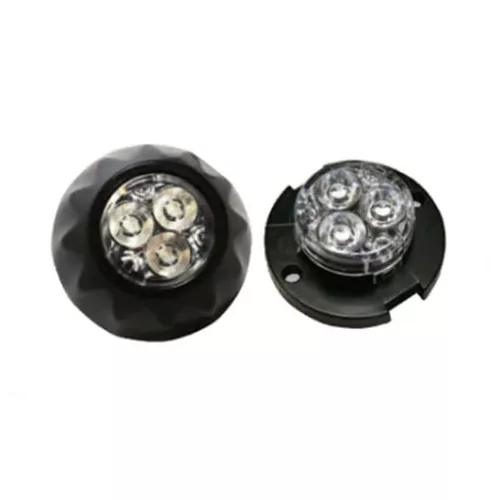 Strobe - 3 Amber Colour LEDs, Surface Mount, 10-30V, LAP Electrical - SM3A