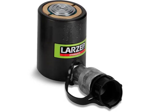 Larzep SP01004, 10 Tonne Capacity, 40 mm Stroke, Single-Acting Load Return, Low Height Hydraulic Cylinder