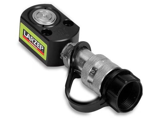 Larzep SX00406, 4 Tonne Capacity, 6 mm Stroke, Single-Acting Load Return, Low Profile Hydraulic Cylinder