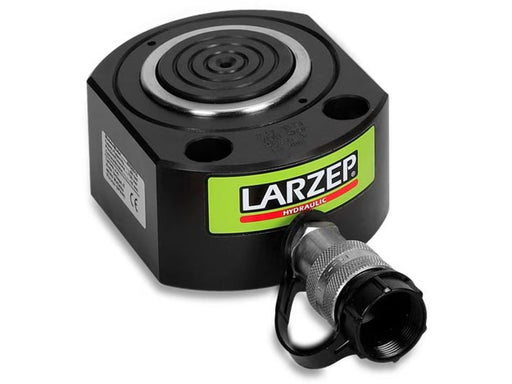 Larzep SX07516, 75 Toone Capacity, 16 mm Stroke, Single-Acting Load Return, Low Profile Hydraulic Cylinder
