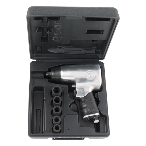 Chicago Pneumatic CP734H Kit Metric, Kit 1/2" Pneumatic Impact Wrench, 420 Nm Torque, 8400 Rpm Free Speed – T025164
