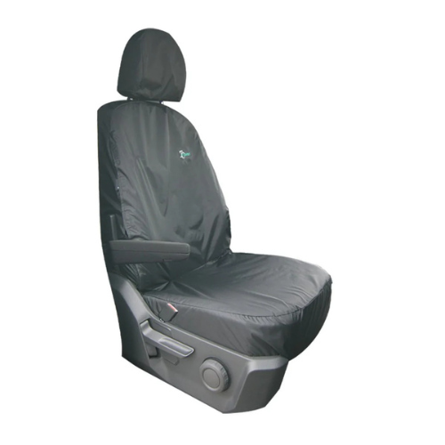 Seat Cover For MAN TGE 2017 Onwards - Single - Black, Town & Country - TA4065