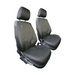 Seat Cover For Volkswagen Caddy 2010 - 2021, Front Driver & Single Passenger Set - Black, Town & Country - TA4638