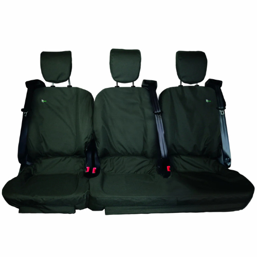 Seat Cover For Ford Tourneo Custom & Custom Kombi, Year 2013 - 2023, Single & Double Third Row Seat, Town & Country - TA4805