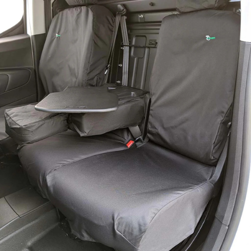 Seat Cover For Citroen Berlingo III 2018 Onwards, Single Passenger Seat, Black, Town & Country - TA4829