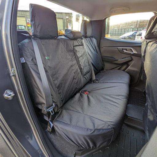 Isuzu D-Max 2021+ Rear Seat Cover Set, Black - TA6861_A1 - Town & Country