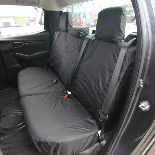 Seat Cover For Isuzu D-Max Seat Covers (2021 Onwards) Utility Model - Rear Set, Town & Country - TA6885
