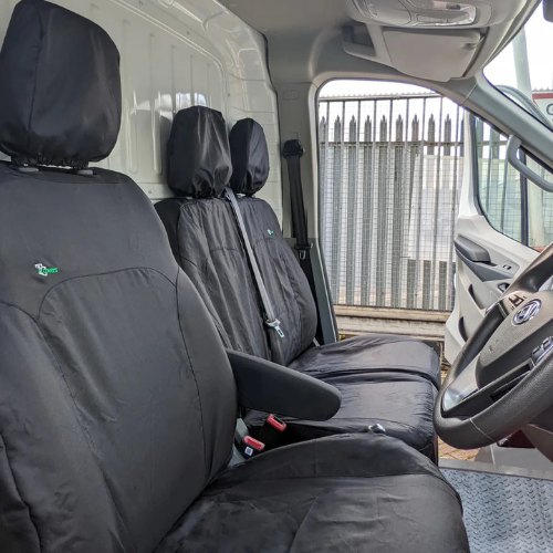 Seat Cover For Maxus Deliver 9 Driver - Black, Town & Country - TA7080