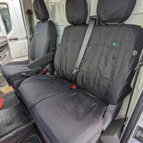 Maxus Deliver 9 Double Passenger Seat Cover, Black - TA7097 - Town & Country