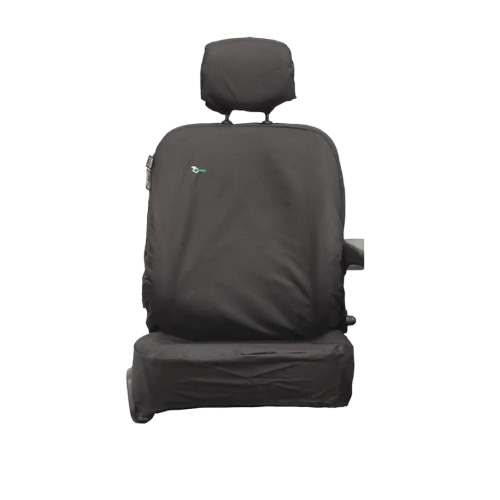 Seat Cover For Nissan Nv400 2012 - 2022 Driver - Black, Town & Country - TA7158