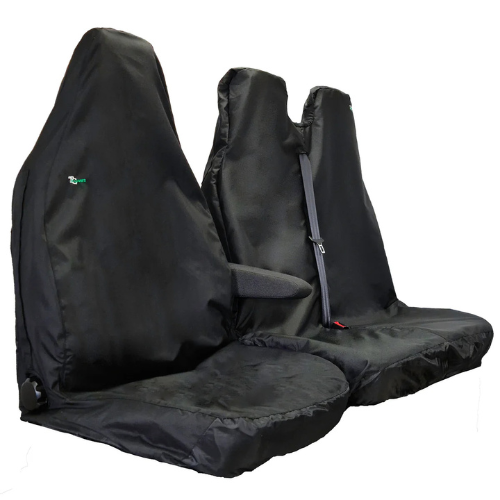 Seat Cover For Vauxhall Movano 2010 - 2021 Air Suspension Driver - Black, Town & Country - TA7189