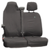 Seat Cover For Nissan Nv400 2012 - 2022 Fixed Double Passenger - Black, Town & Country - TA7196