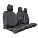 Ford Transit 2014+ Front Seat Cover Set, Black - TCSBLK+TRD14BLK - Town & Country