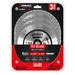 Abracs 3pcs 165mm TCT Blade Pack of 1, TCT1653