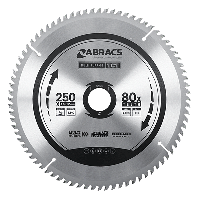 Abracs TCT Blade MULTI-PURPOSE 184mm - Pack of 1, TCTMP184