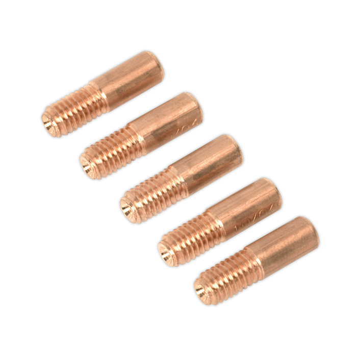 Welding Contact Tip 1mm MB14 - Pack of 5, TG100/3, Sealey
