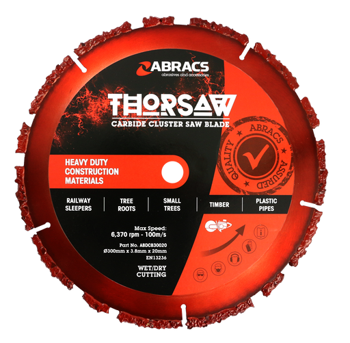 Abracs Diamond Thor Saw Blade, 230mm x 3.5mm x 22mm, ABDCB23022