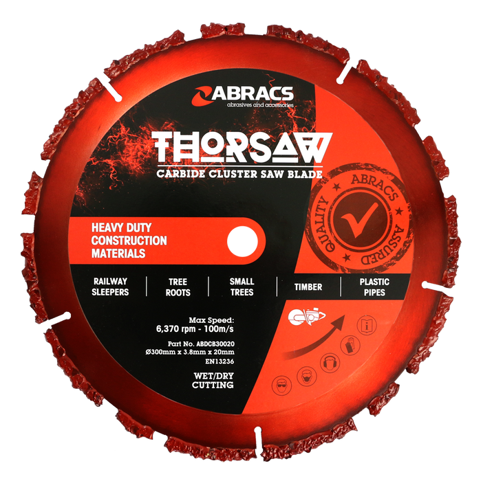 Abracs Diamond Thor Saw Blade, 230mm x 3.5mm x 22mm, ABDCB23022