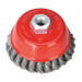 Sealey Twist Knot Wire Cup Brush, Ø100mm M14 x 2mm, TKCB100