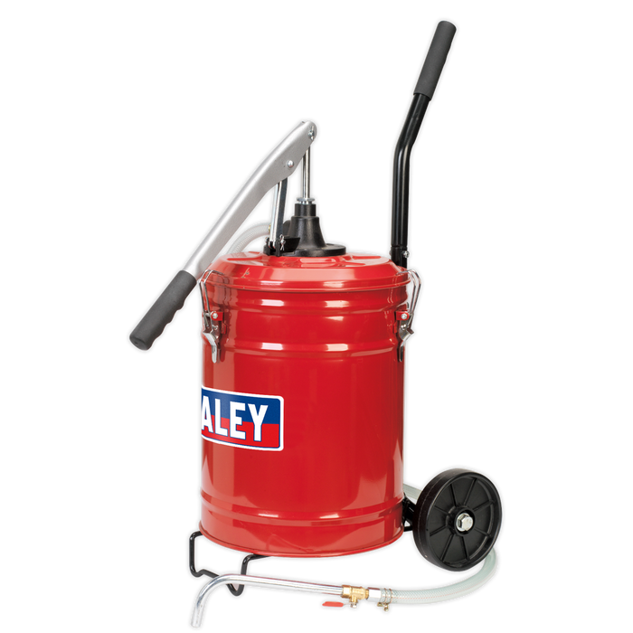 Sealey TP17 Gear Oil Dispensing Unit 20L Mobile, Refurbished, Grade C, 6 Months Warranty